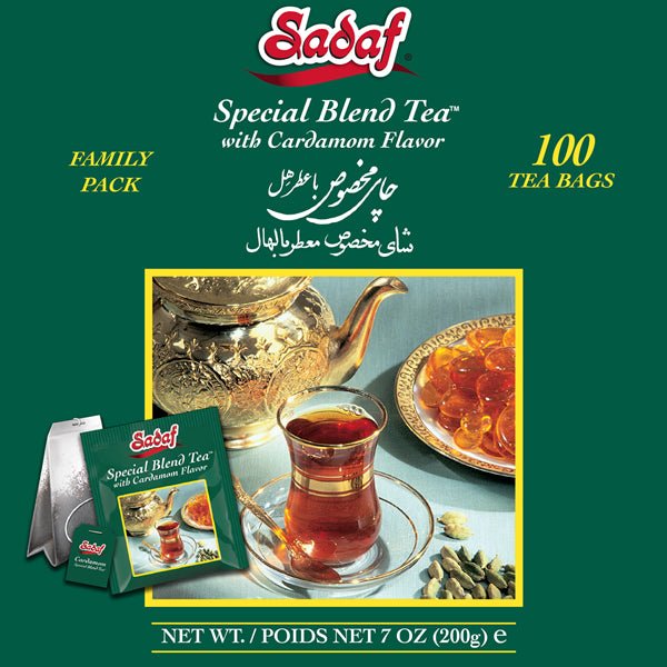Special Blend Tea with Cardamom | Foil Tea Bag - Sadaf.com