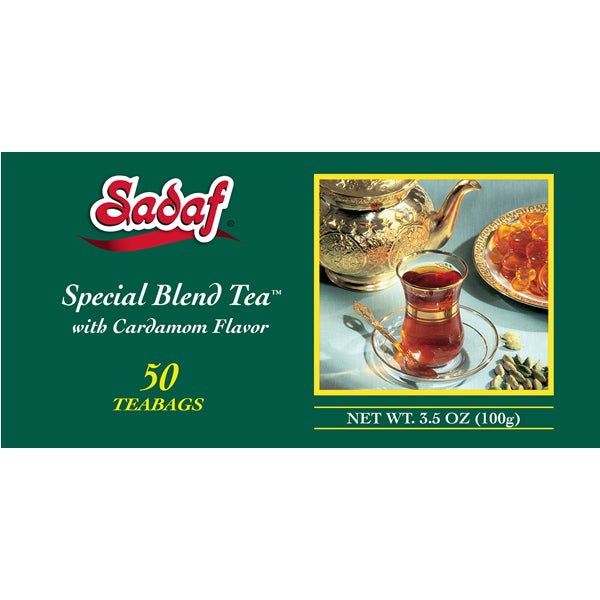 Special Blend Tea with Cardamom | Foil Tea Bag - Sadaf.com