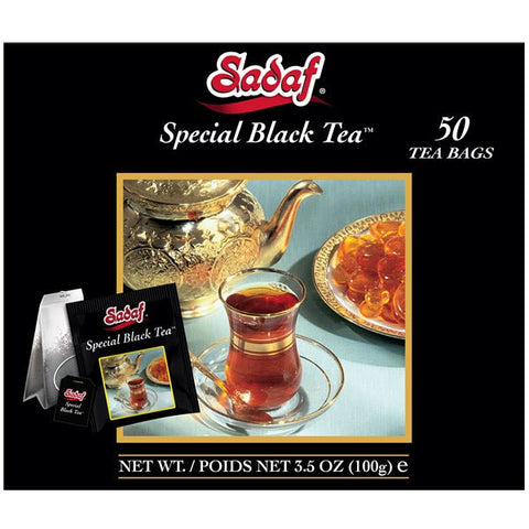 Special Black Tea | Foil Tea Bags - 50 Count - Sadaf.com