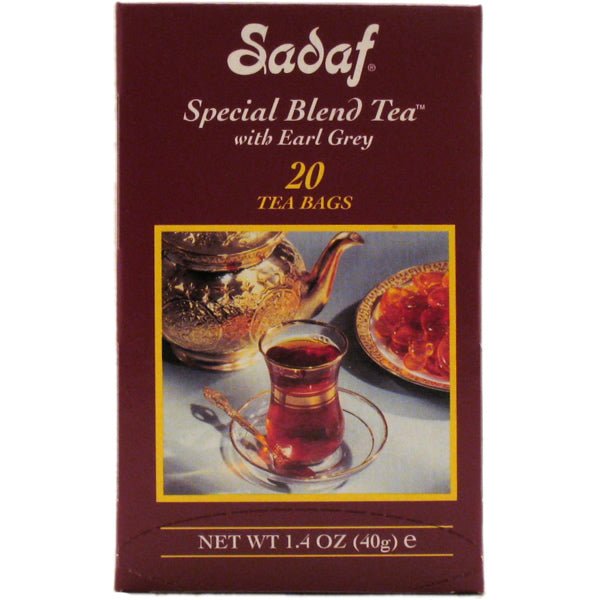 Sadaf Special Blend Tea with Earl Grey | Foil Tea Bags - Sadaf.com