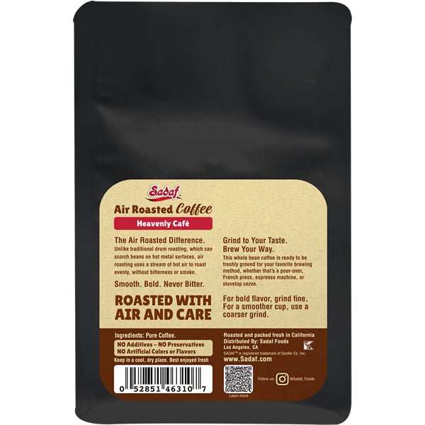 Sadaf Air Roasted Heavenly Cafe | 100% Arabica Coffee - Sadaf.com
