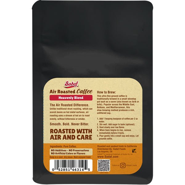 Sadaf Air Roasted Heavenly Blend | 100% Arabica Coffee - Sadaf.com