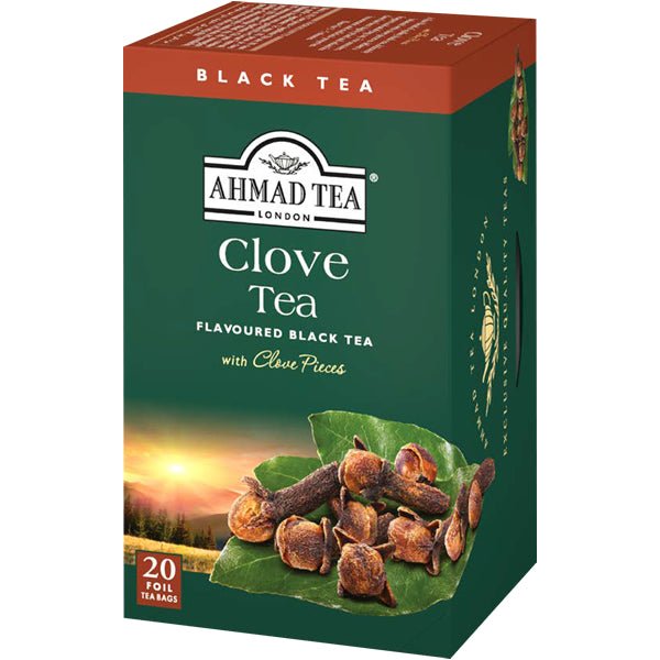 Ahmad Clove Tea | Black Tea 20 Foil Tea Bags - Sadaf.com