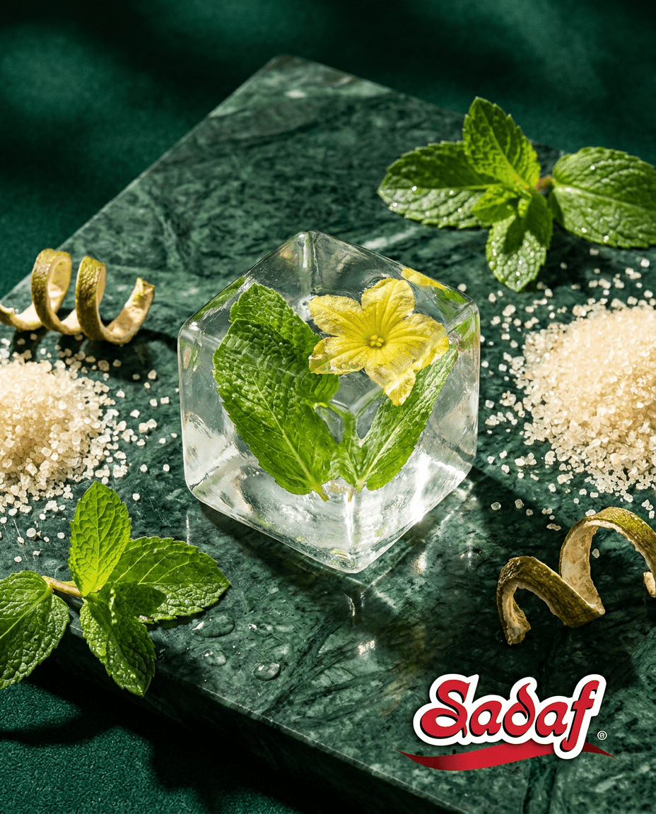 Mint Syrup | Sekanjebin - 17 oz - Sadaf.com