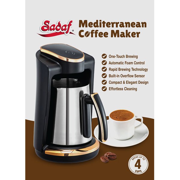 Sadaf One - Touch Mediterranean Coffee Maker - Sadaf.com