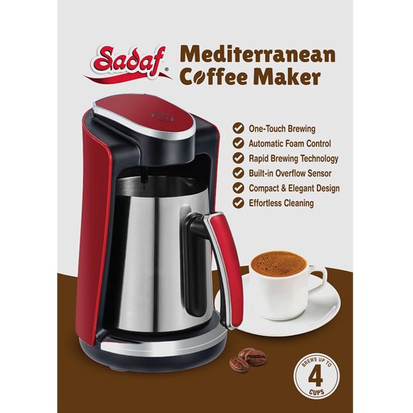 Sadaf One - Touch Mediterranean Coffee Maker - Sadaf.com