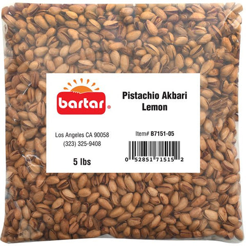 Bartar Pistachio Akbari | Lemon - 5 lbs - Sadaf.com