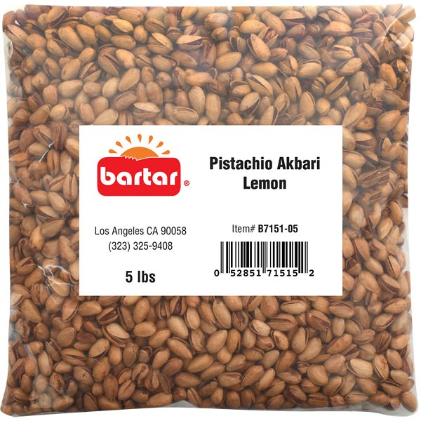 Bartar Pistachio Akbari | Lemon - 5 lbs - Sadaf.com