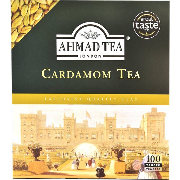 Ahmad Cardamom Black Tea | 100 Tea Bags