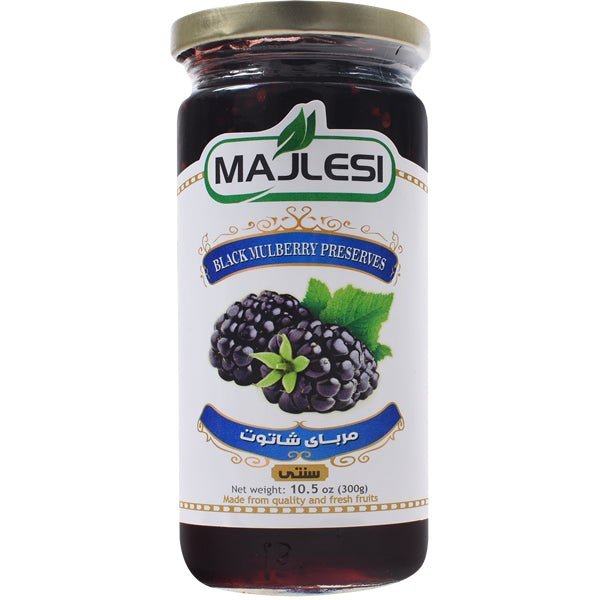 Majlesi Black Mulberry Preserves - 10.50 oz - Sadaf.com