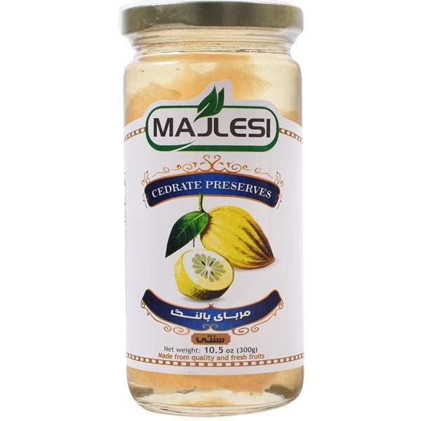 Majlesi Cedrate Preserves Jam - 10.50 oz - Sadaf.com