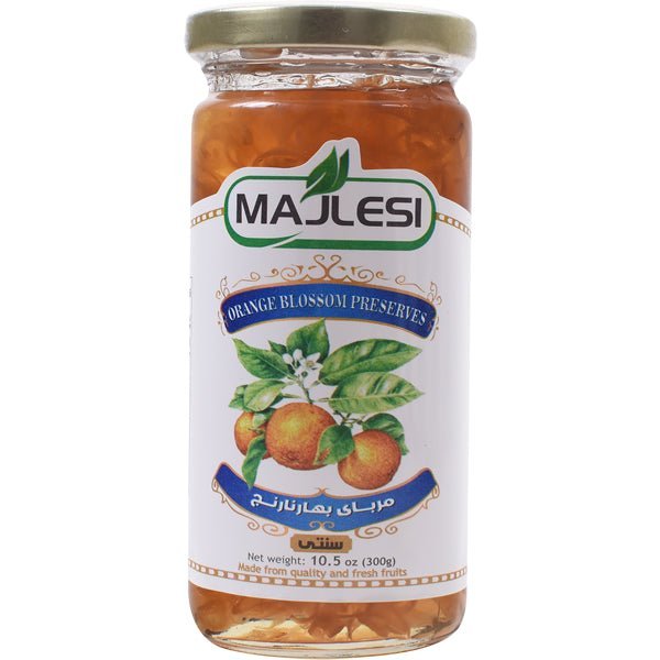 Majlesi Orange Blossom Preserves - 10.50 oz - Sadaf.com