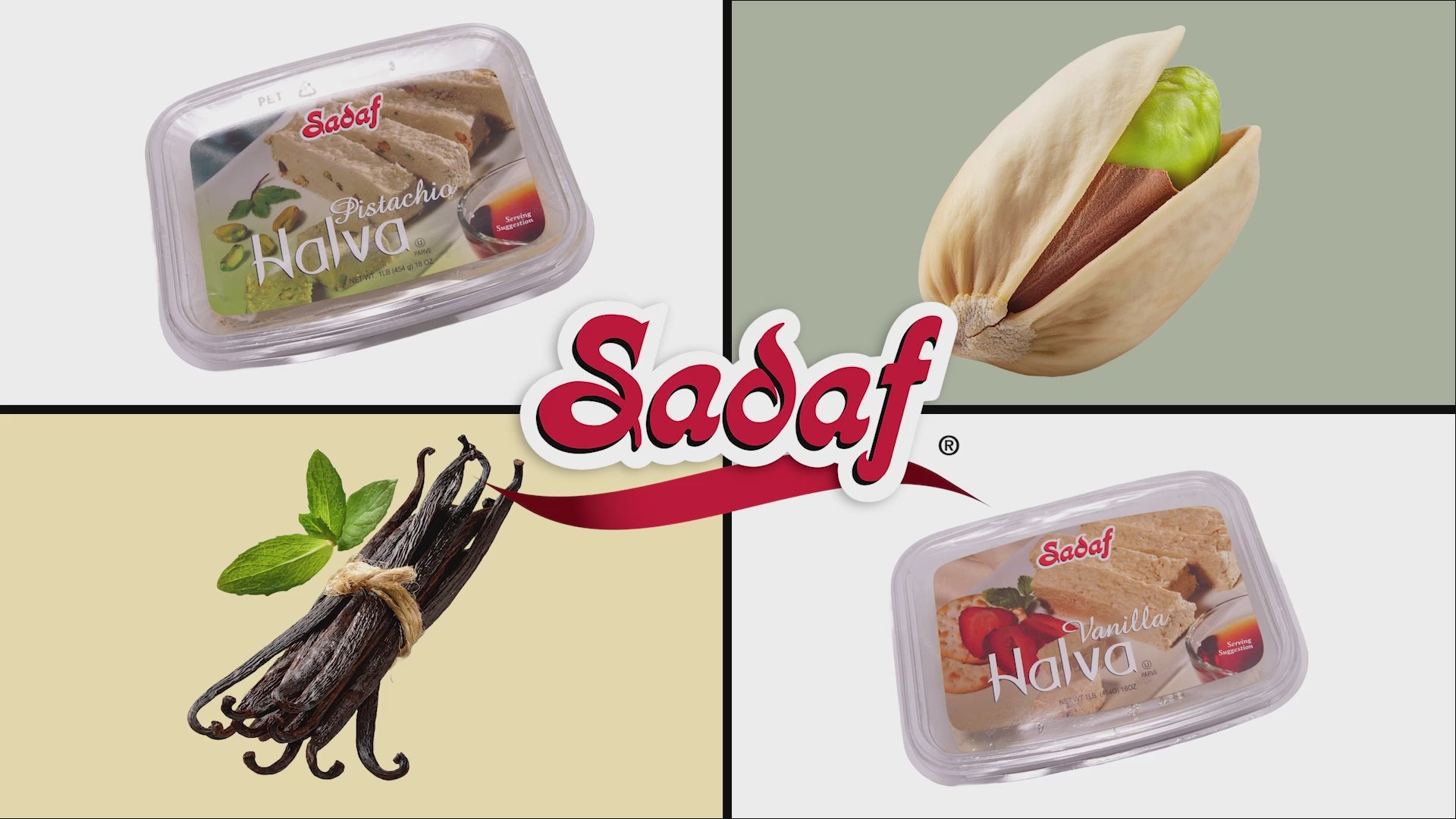 Sadaf Halva | Chocolate Marble - 16 oz.