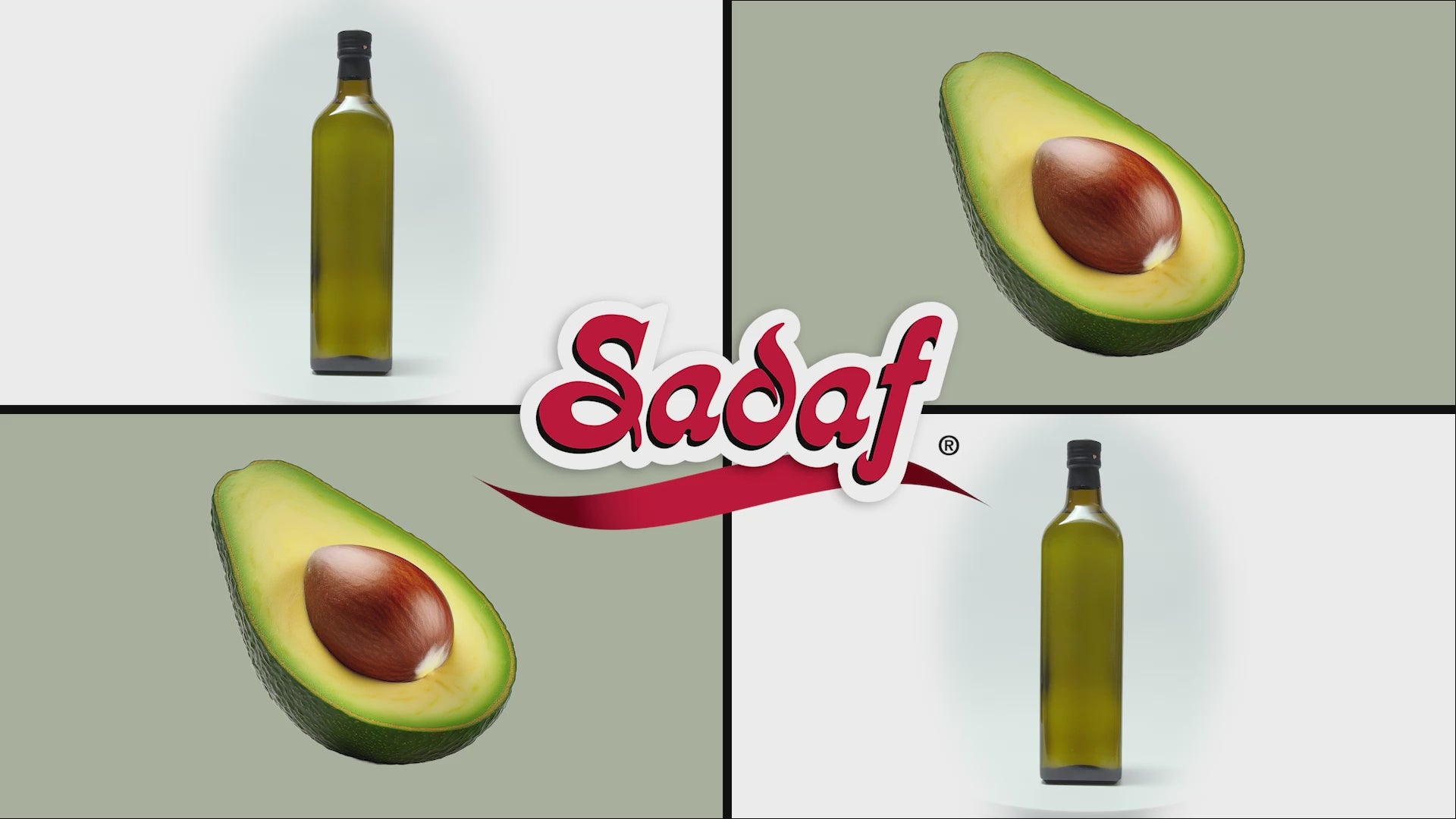 Sadaf 100% Pure Avocado Oil | Single Origin Expeller Pressed 1 L