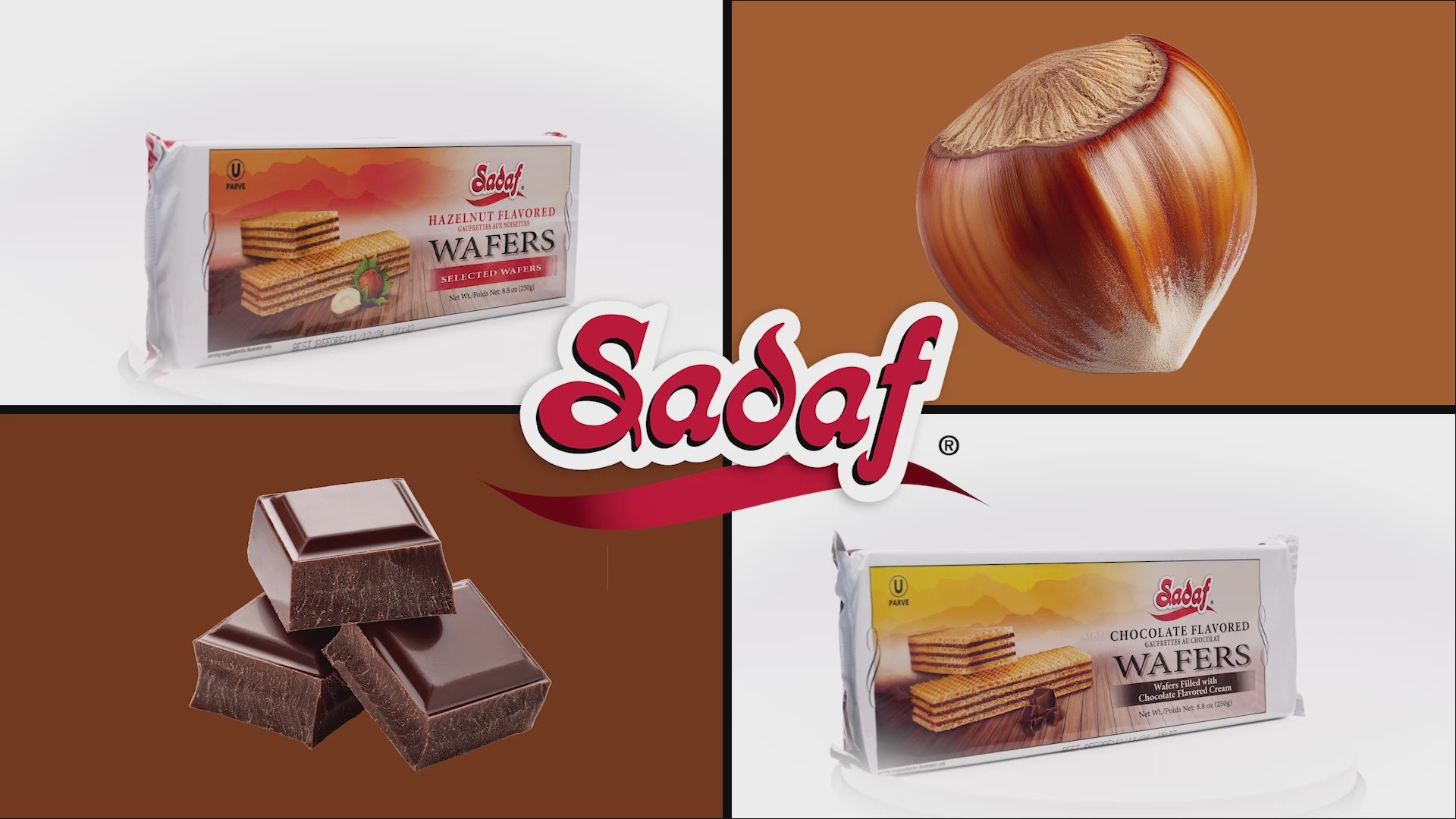 Sadaf Wafer | Strawberry - 250 g