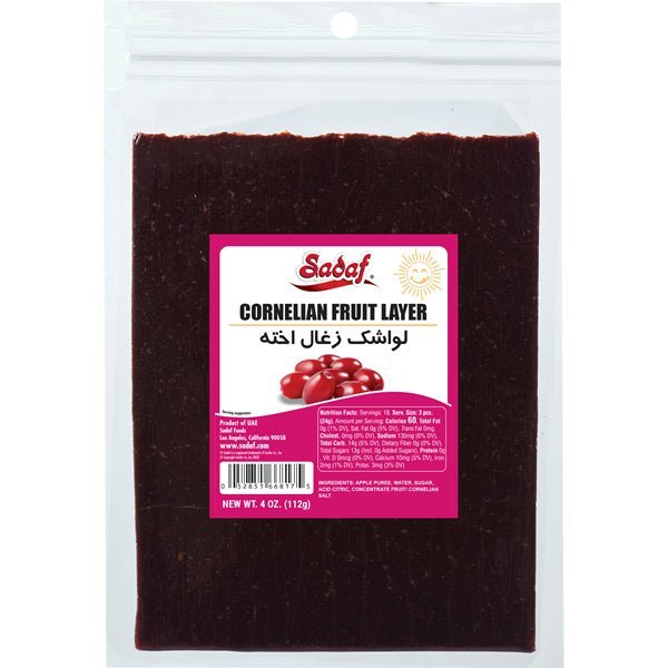 Cornelian Cherry Fruit Layers 4 oz | Lavashak – Sadaf.com