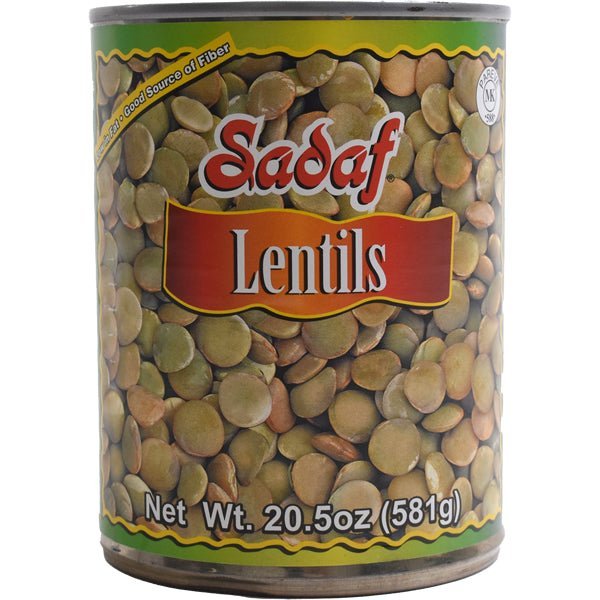 Sadaf Lentils | Canned - 20.5 oz. - soofercoinc