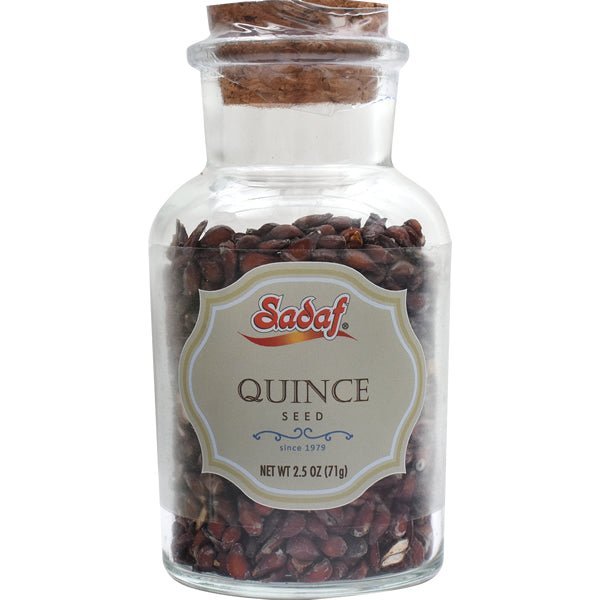 Sadaf Premium Quince Seeds | Glass Jar - 2.5 oz - soofercoinc