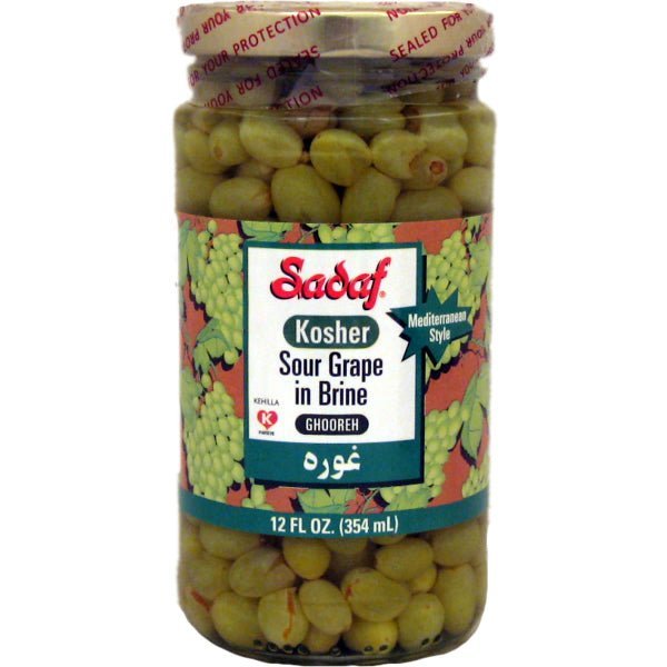 Sour Grape in Brine | Ghooreh - 12 oz. – Sadaf.com