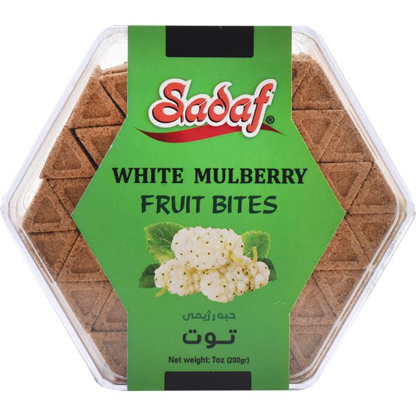 Sadaf White Mulberry | 100% Natural Fruit Bites - 7 oz - Sadaf.comSadaf16-2355
