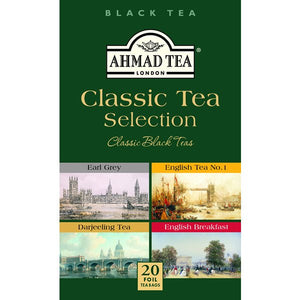 Ahmad Classic Tea Selection | 20 Tea Bags