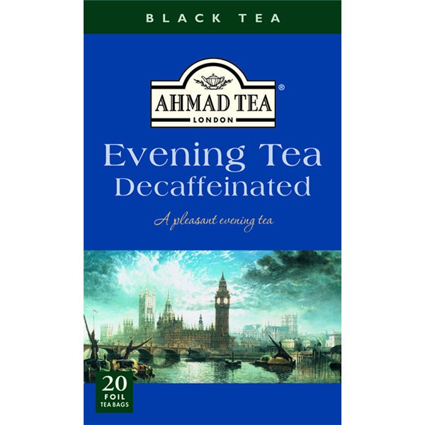 Ahmad Decaffeinated Evening Tea 20 Tea Bags 1.4 oz. - Sadaf.comAhmad44-7968