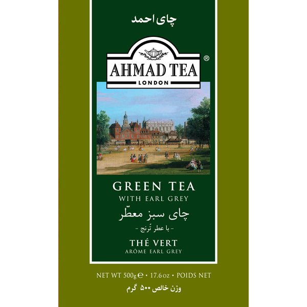 Ahmad Green Tea with Earl Grey Tea 17.6 oz. - Sadaf.comAhmad44-7824