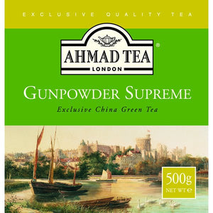 Ahmad Gunpowder Supreme Tea - China Green Tea 17.6 oz. - Sadaf.comAhmad44-7822