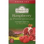 Ahmad Raspberry & Pomegranate flavoured Green Tea 20 T/B - Sadaf.comAhmad44-7998