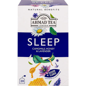 Ahmad Sleep - Camomile, Honey & Lavender 20 foil Tea Bags - Sadaf.comAhmad43-8004