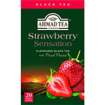 Ahmad Strawberry Sensation Flavoured Black Tea 20 Tea Bags 1.4 oz. - Sadaf.comAhmad44-7958