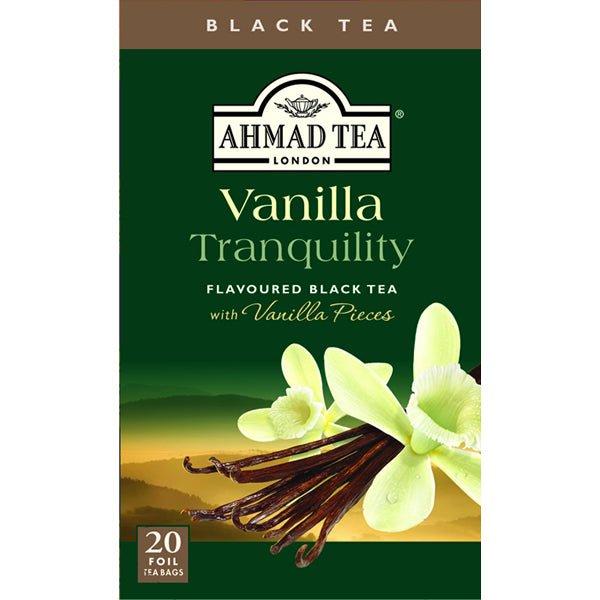 Ahmad Vanilla Black Tea 20 Tea Bags 1.4 oz. - Sadaf.comAhmad44-7959