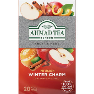 Ahmad Winter Charm Infusion Tea 20 Foil Bags 1.4 oz. - Sadaf.comAhmad43-7944