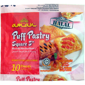 Aman Puff Pastry Square - 21.16 oz. - Sadaf.comAman31-8805