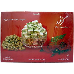 Fard Persian Original Pistachio Nougat Red Box 16 oz. - Sadaf.comFard27-4774