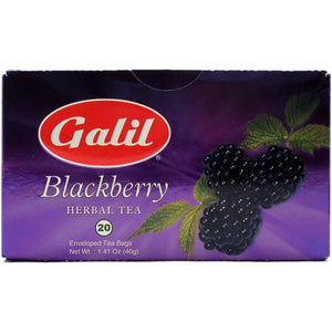 Galil Blackberry Herbal Tea 20 (Enveloped) Tea Bags 1.27 oz. - Sadaf.comGalil43-6614