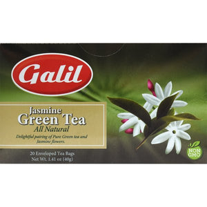 Galil Jasmine Green Tea 20 Enveloped Tea Bags - Sadaf.comGalil43-6595