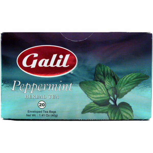 Galil Peppermint Herbal Tea 20 Tea Bags 1.41 oz. - Sadaf.comGalil43-6611