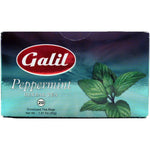 Galil Peppermint Herbal Tea 20 Tea Bags 1.41 oz. - Sadaf.comGalil43-6611