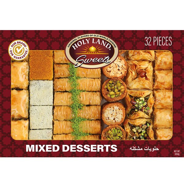 Holy Land Mixed Desserts | 32 pieces 1050g - Sadaf.comHoly Land27-4265