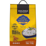 Khazana Diabetic Basmati Rice 10 lbs | Sella Parboiled Basmati Rice Ultra - Sadaf.comKhazana21-4121