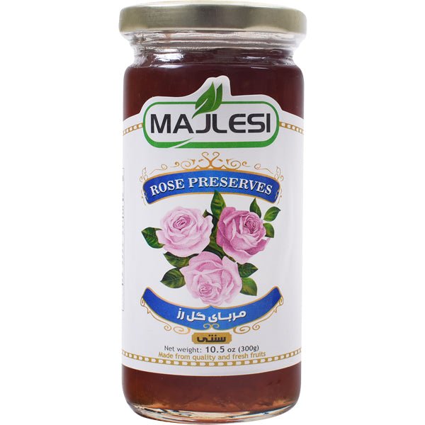 Majlesi Rose Preserves 10.50 oz - Sadaf.comMAJLESI32-6569