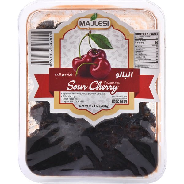 Majlesi Sour Cherry Processed 7 oz - Sadaf.comMAJLESI56-6801