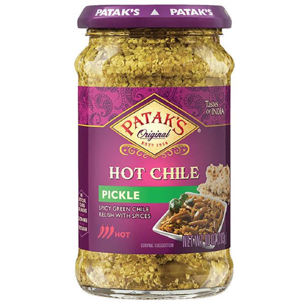 Patak's Hot Chile Pickle - Hot 10 oz. - Sadaf.comPatak's23-6307
