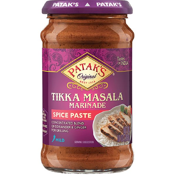Patak's Tikka Masala Marinade - Spice Paste Mild 10 oz. - Sadaf.comPatak's23-6354