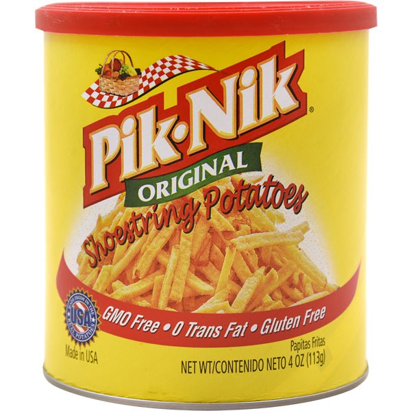 Pik-Nik Original Shoestring Potatoes 4 oz. - Sadaf.comPik-Nik30-5135