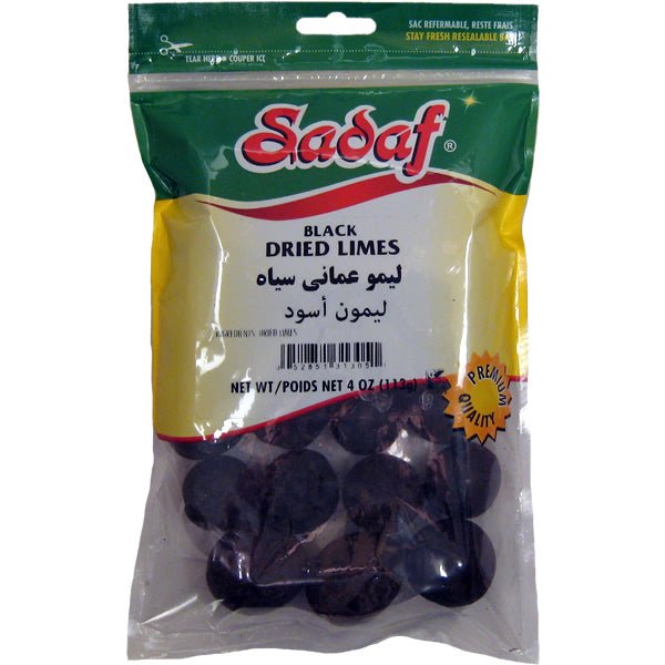 Sadaf Black Dried Limes (Limoo Omani) | Whole - 4 oz. - Sadaf.comSadaf13-1305