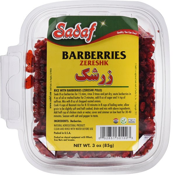 Sadaf Dried Barberries | Zereshk - 3 oz. - Sadaf.comSadaf13-0100