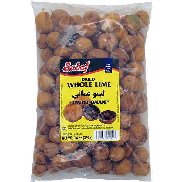 Sadaf Dried Lime (Limoo Omani) | Whole | Family Pack - 14 oz. - Sadaf.comSadaf13-1301