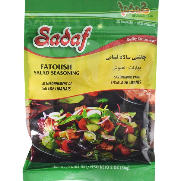 
            
                Load image into Gallery viewer, Sadaf Fatoush Salad Seasoning - 2 oz - Sadaf.comSadaf11-1678
            
        